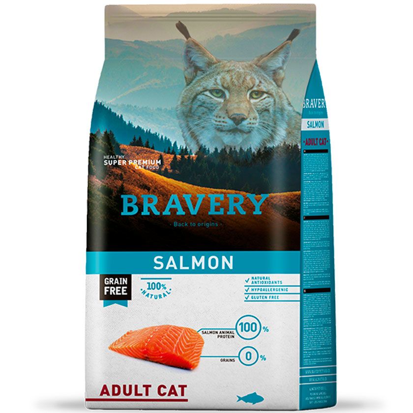 [BRSAST07] Bravery Salmon Adult Cat Sterilized 7Kg