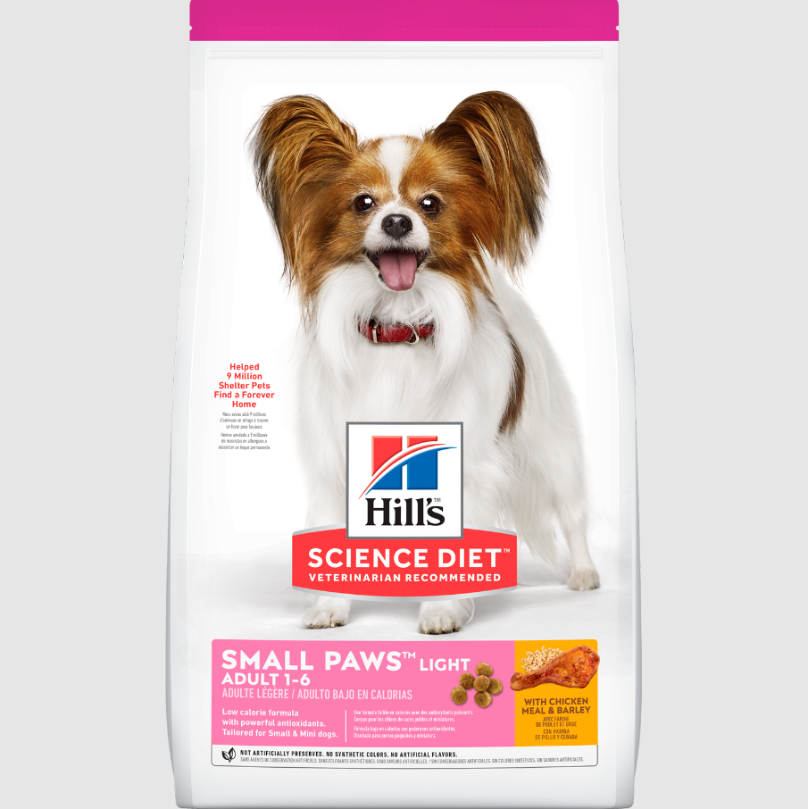 Hills Adulto small paws light 2,04kg