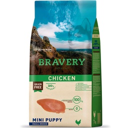 Bravery Chicken Mini Puppy (para Cachorros Raza Pequeña) 2kg