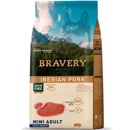 Bravery Iberian Pork Mini Adulto 2kg