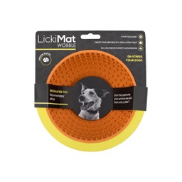 LickiMat Wobble Orange For Dog