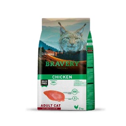 Bravery Chicken Adulto Cat Sterilized 2kg