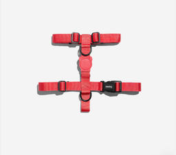 Zee Dog Neon Coral H-Harness Large