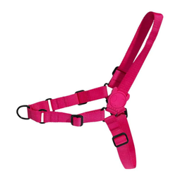 Zee Dog Pink Led Soft-walk Harness Medium