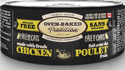Oven Baked Cat Pate Chicken(Pollo) G-Free Lata 156Gr