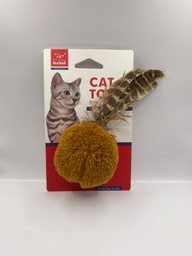 Cat Toys Juguete Pelota Con Plumas