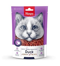 Wampy Soft Duck Jerky Strips Cats