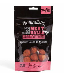 Naturalistic Meat Balls Salmon &amp; Sweet Potato 100gr