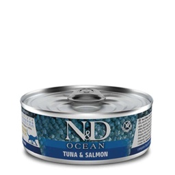 N&amp;D Cat Ocean Tuna And Salmon 80Gr