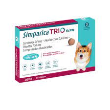 Simparica Trio 40MG x1 10,1-20Kg