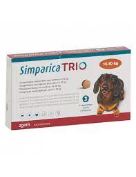 Simparica Trio 20Mg x3 5,1-10Kg